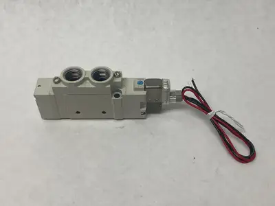 USED SMC SOLENOID VALVE, 5-PORT