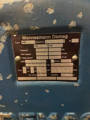 USED MANNESMANN DEMAG PM-5NF
