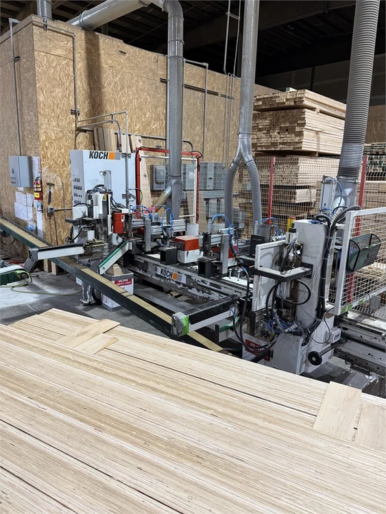 Used 2014 KOCH SBL-2500 Throughfeed boring and boring/dowel-inserting machines Oregon US | MachineryMax #1763069