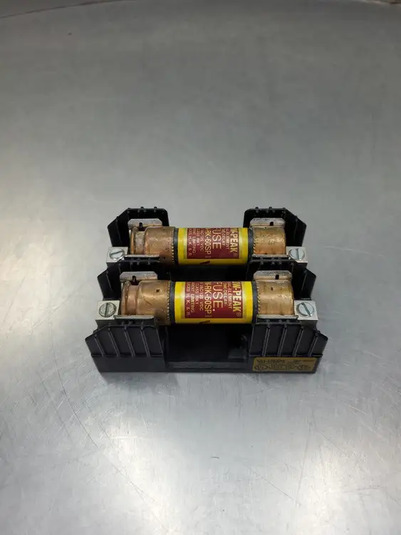 Used Bussmann HRCI-R Fuseholder w/LPN-RK-60SP 250VAC/125VDC Fuses Fuses | Palmetto Automation #1150668