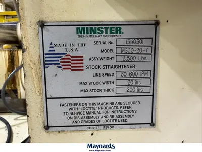 1995 MINSTER P2-150-Geared Straight Side Mechanical Stamping Presses | Rygate LLC (13)