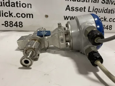 KROHNE OPTIFLUX 6000 Electromagnetic Flow Sensor/Meter 1/8” w/ IFC 300