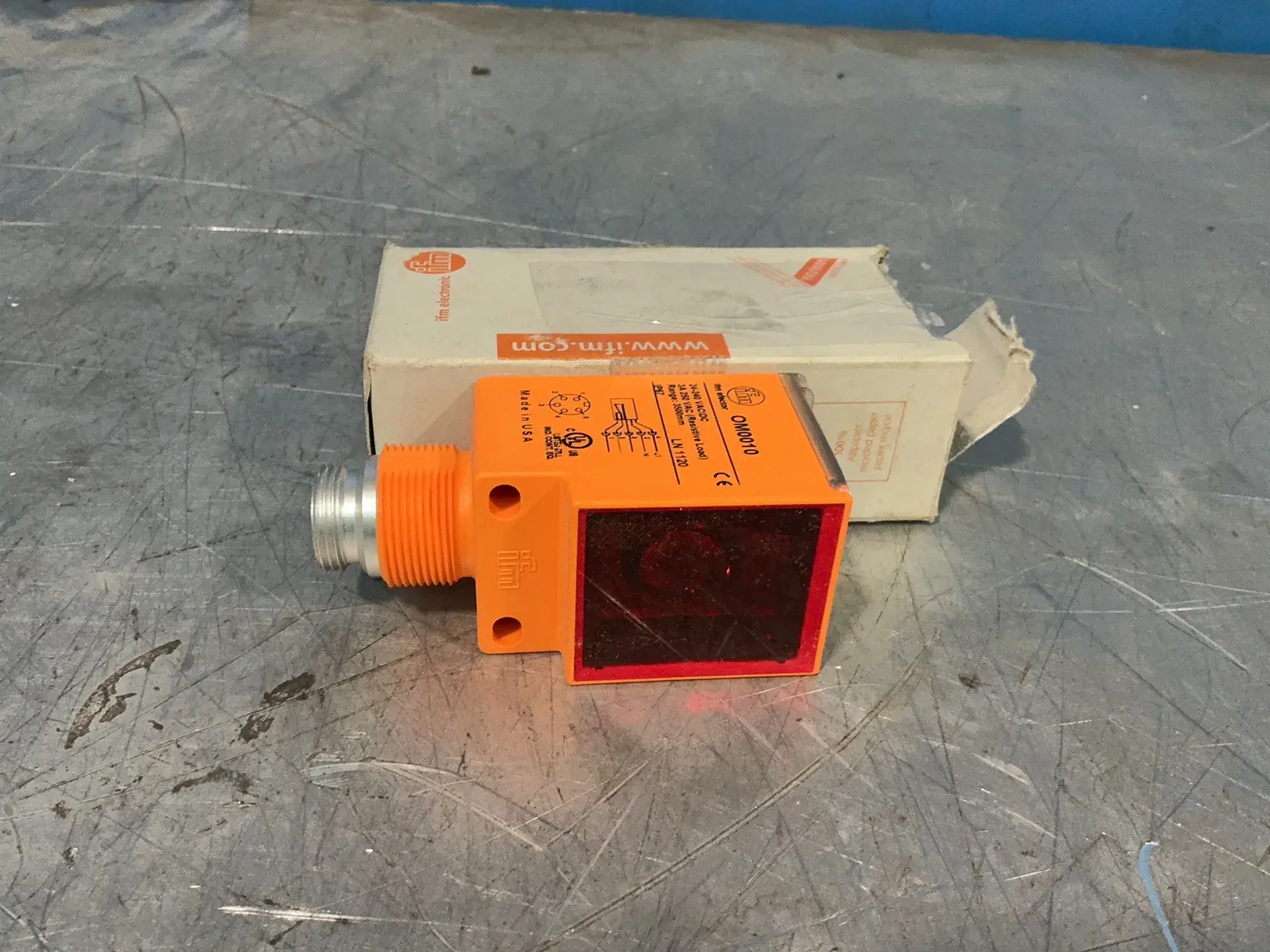 Used IFM ELECTRIC OM0010 Photoelectric Sensors Ohio US | HGR 24 #1326046