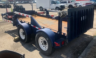 Used 2018 THE ADVANCED METALWORKING CO. INC EPT4-514WHD Flatbed Trailers Kentucky US | Proxy Equipment #1377778