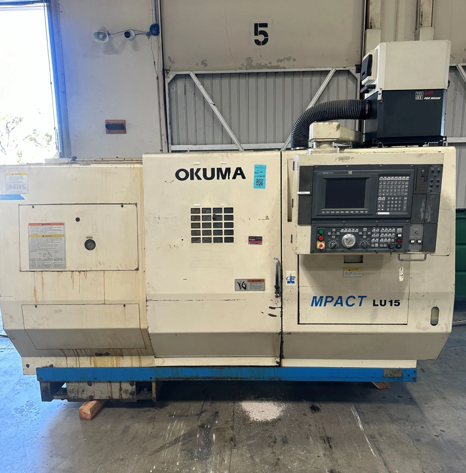 USED 1996 OKUMA IMPACT LU-15