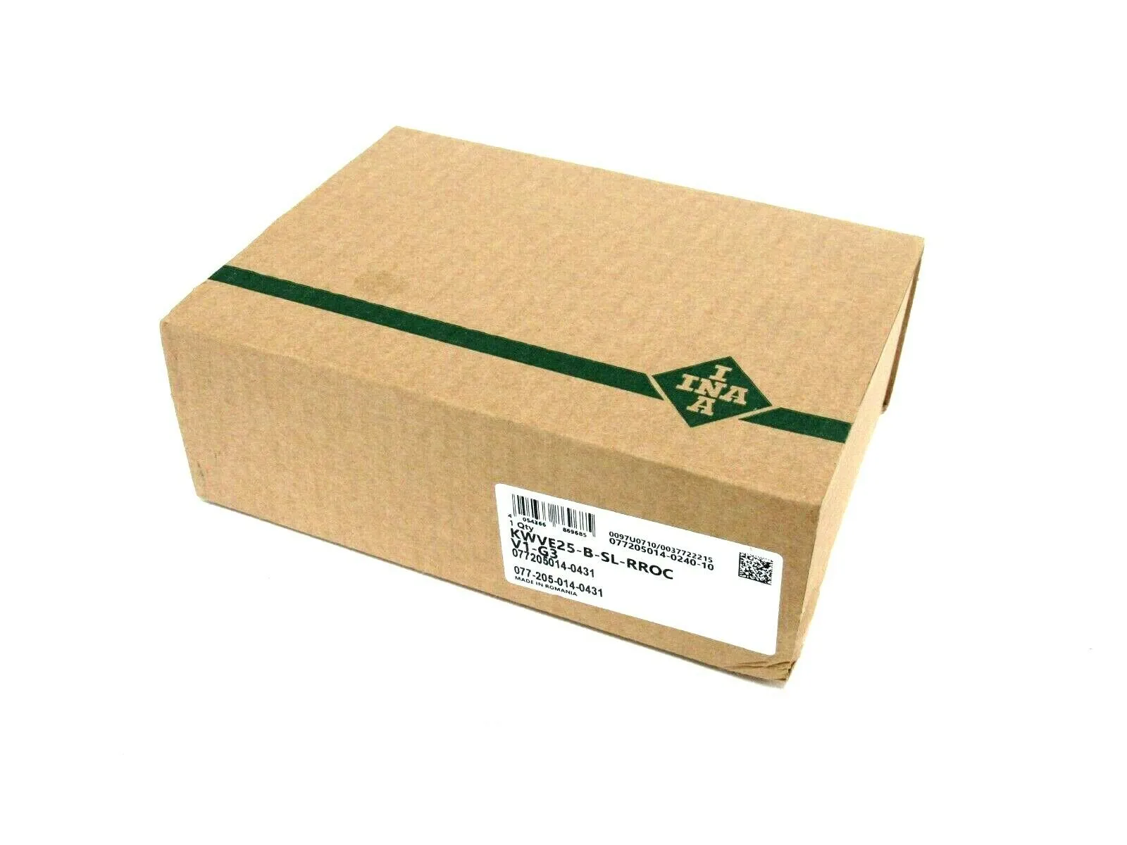 NEW INA KWVE25-B-SL-RROC-V1-G3 LINEAR CARRIAGE KWVE25BSLRROCV1G3