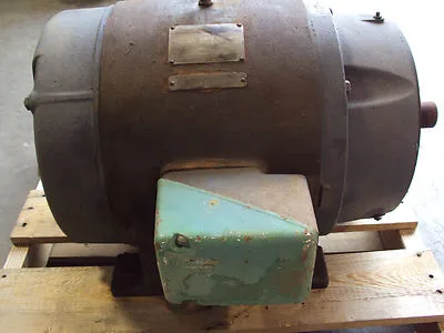GE General Electric Motor 30HP 460 Volts 3 Phase Frame 326 TSC 1180 RPM 41 AMPS