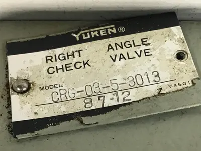 USED YUKEN CRG-03-5-3013