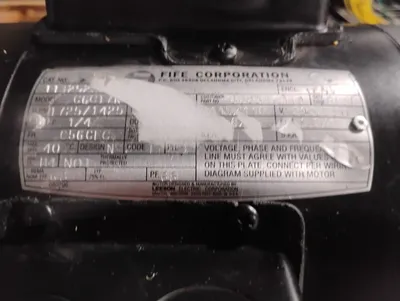 FIFE CORPORATION C6CT7R A.C. Motors | ESS Industrial Equipment Sales (4)