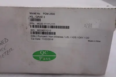 NEW IN BOX Honeywell PGM-2500 KIT QRAE 3 Multi-gas Monitor STOCK H440