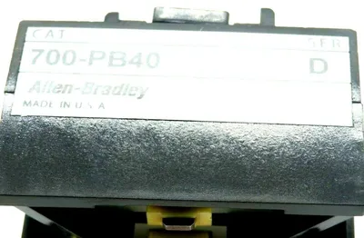 NEW ALLEN BRADLEY 700-PB40 AUXILIARY CONTACT SER.D 700PB40