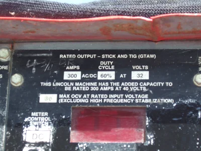 USED IDEALARC TIG 300/300
