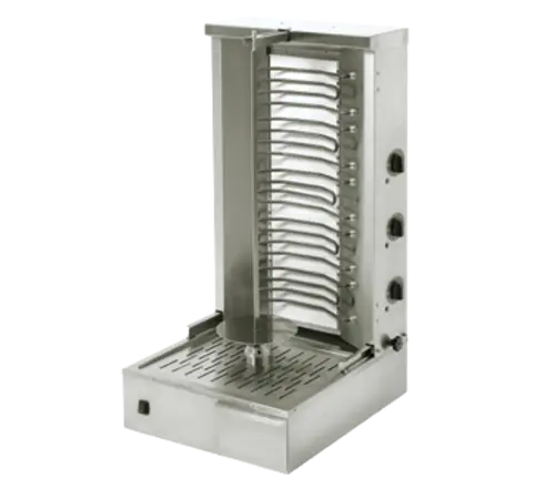 Equipex GR 80E Gyro Grill w/ 88 lb Meat Capacity - (3) Heating Zones, 208 240v/3ph