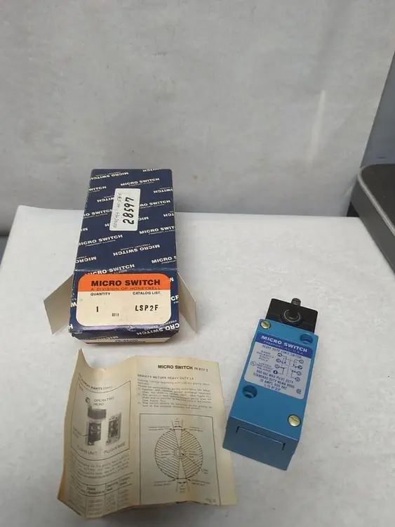 New | in-Stock MICRO SWITCH LSP2F Miscellaneous Equipment (Electrical & Power) | Surplus Asset Holdings #1197901