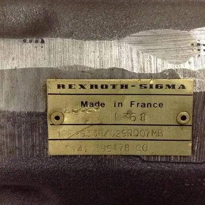 USED REXROTH 1PF2G330/029RD07MB