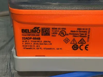 Used 2022 BELIMO 22ADP584B Pressure Transmitters Ohio US | HGR 24 #1518396