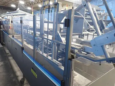 Rebuilt Scandia HLG Semi auto cartoner - hot melt