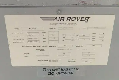 USED AIR ROVER XL36DA