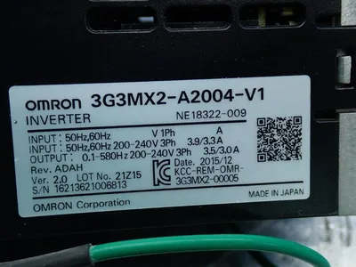 USED OMRON 3G3MX2A2004V1