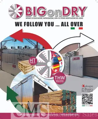 USED BIG ON DRY CONVENTIONAL DRY KILNS