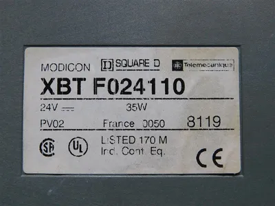 USED SQUARE D XBT F024110