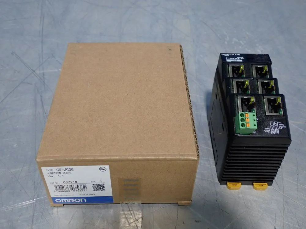 New | in-Stock OMRON GXJC06 PLC Ethernet Equipment Ohio US | HGR 24 #755078