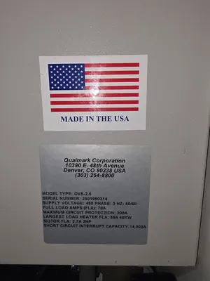 QUALMARK OVS-2.5 HALT, AST, HALT Test chambers | Liberty Machine Works LLC (8)