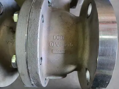3" Flanged Ball Valve w/ Valbia 125 Actuator