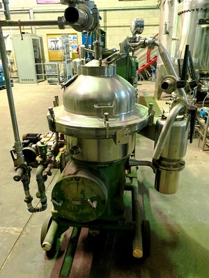 Westfalia SAMR 5036 wine clarifier centrifuge, 316SS.