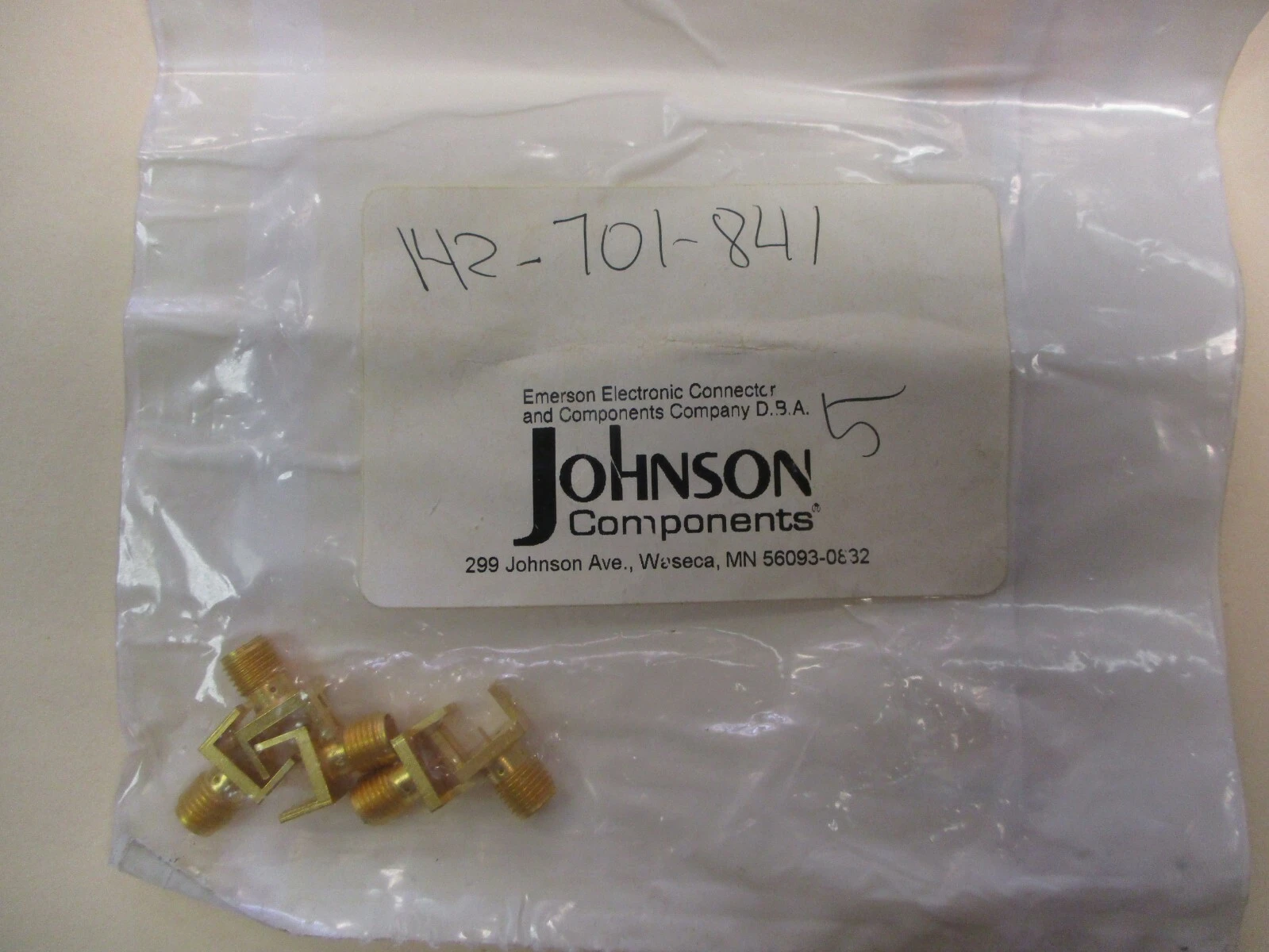 NEW Johnson Components 142-701-841