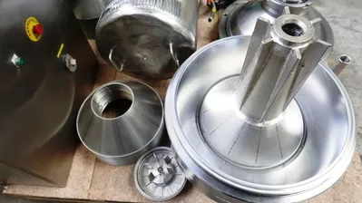 Alfa-Laval BRPX 317 SFV-34C clarifier, 316SS.