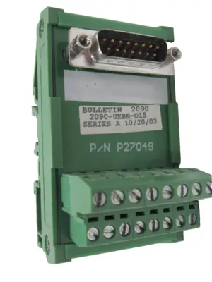 ALLEN BRADLEY 2090-UXBB-D15 BREAKOUT BOARD SER. A 2090UXBBD15 NEW, SURPLUS