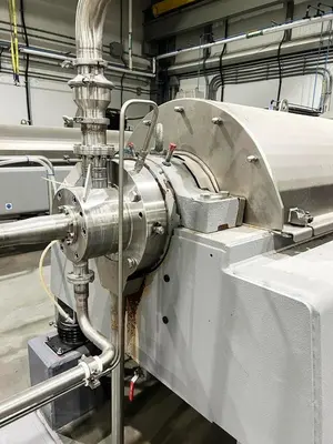 (4) GEA Westfalia ProteinMaster CF 7000 sanitary tricanter centrifuges, 316SS.