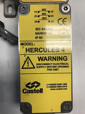 New | in-Stock HERCULES IC-019-01570 LH Miscellaneous Equipment (Electrical & Power) | Surplus Asset Holdings #1188276