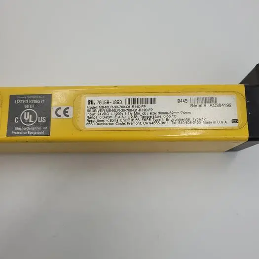 Used STI STI MINI SAFE 4600 SERIES MS46LR30-700-Q1-R-NC-FP WITH BRACKETS Misc Electrical & Power Parts | ND Industrial Surplus #1221979