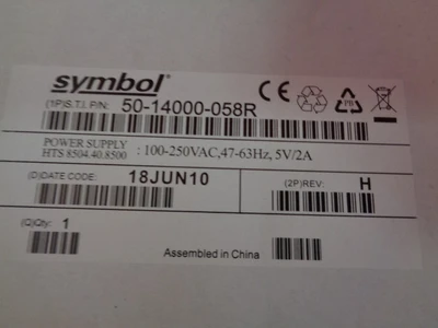 NEW SYMBOL 50-14000-058R