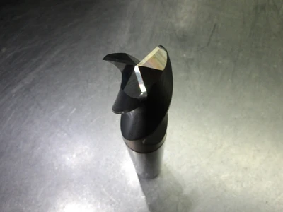 Kyocera/SGS 1" 3 Flute Carbide CR Endmill 1" Shank .12" R 32806 (LOC2727B)