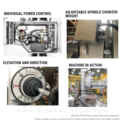 SHARP RD-2000 Radial Arm Drill Presses | Sierra Victor Industries (2)