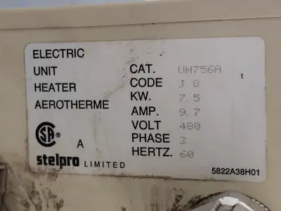 USED STELPRO UH756A
