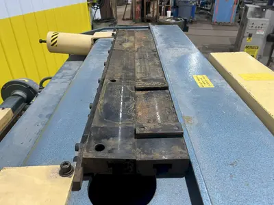 4' (48") X 10 GA AMADA MODEL #S-1232 HYDRAULIC SHEAR: STOCK #18197