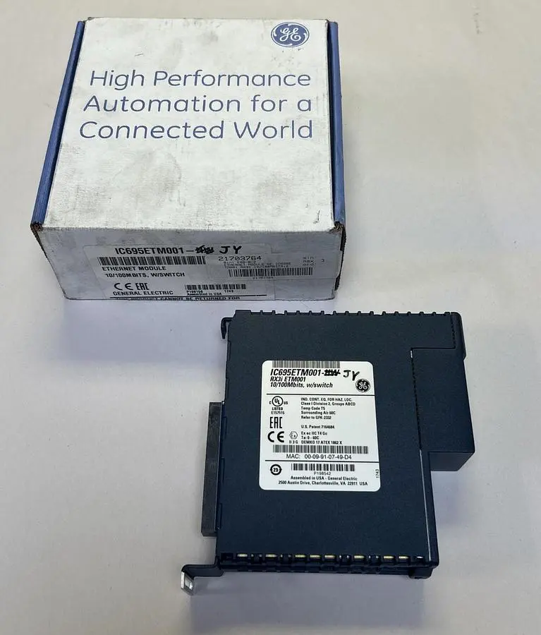 USED GE FANUC IC695ETM001-JY