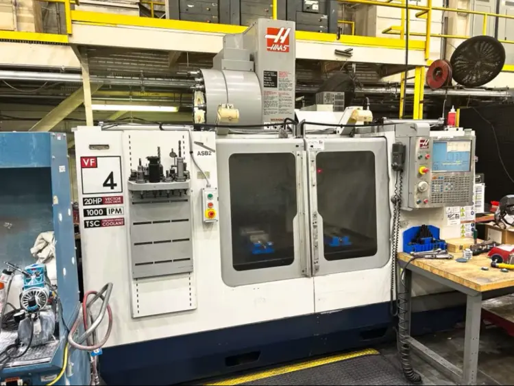 2009 HAAS HAAS VF-4 Machining Centers, Vertical | Machnet