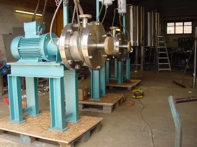 R-B Inline Shearhead Mixer 15 kW Exp