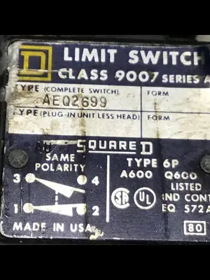 USED SQUARE D 9007-AEQ2699
