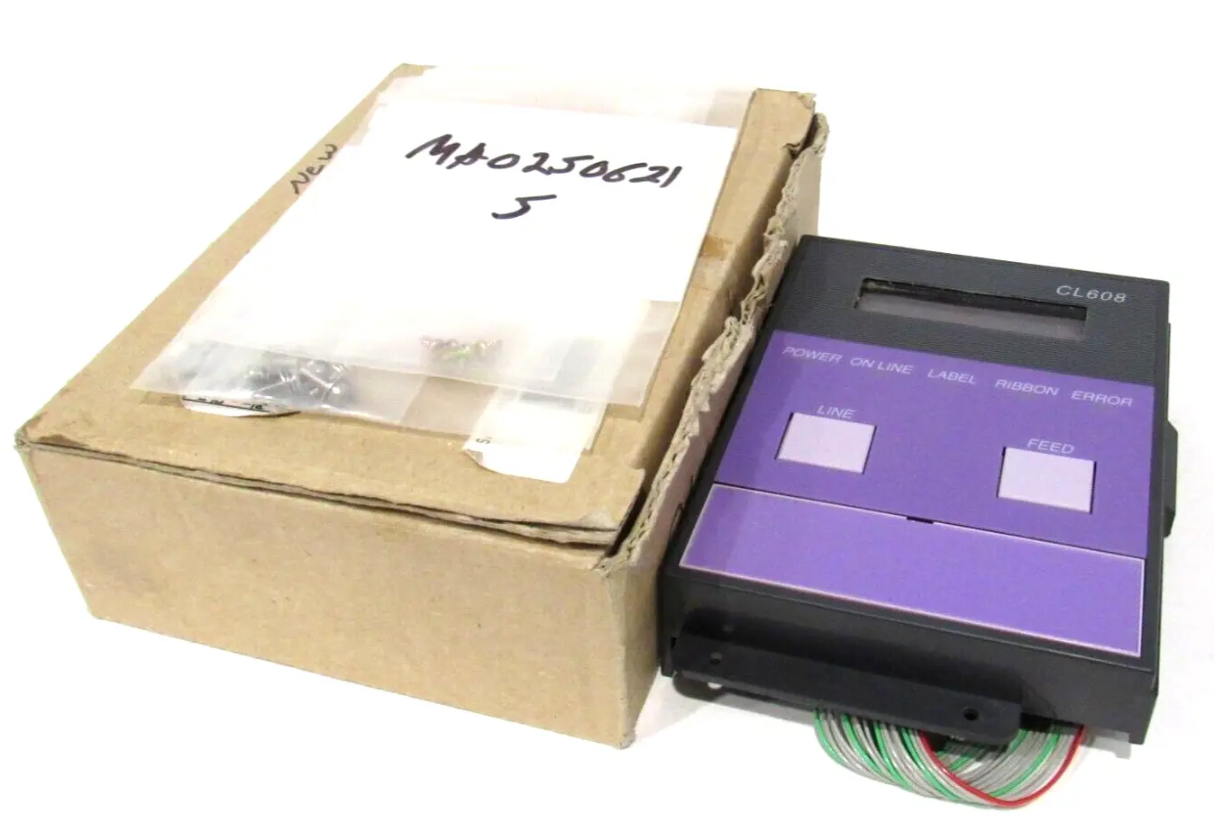 NEW SATO RJ1721600 OPERATOR PANEL CL608