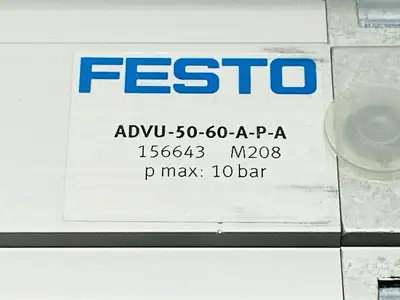 ADVU-50-60-A-P-A | Festo  Compact Pneumatic Cylinder 50mm Bore 60mm Stroke - New Other