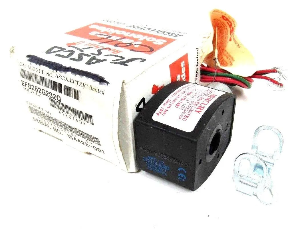NEW ASCO 270114-032D COIL MP-C-117 270114032D EF8262G232Q