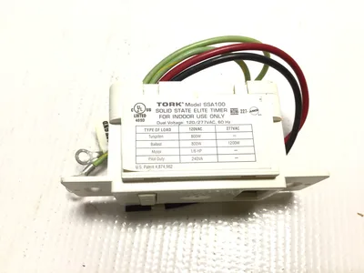 Tork SSA100 Indoor Solid State Elite Timer 120/277VAC 800/1200W 60Hz 1/6HP