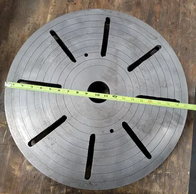 Used UNSPECIFIED 20" LATHE FACE PLATE Face Plates Kentucky US | Aucto #1308135