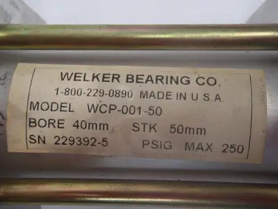 USED WELKER BEARING WPA-24-50-90 (23999)